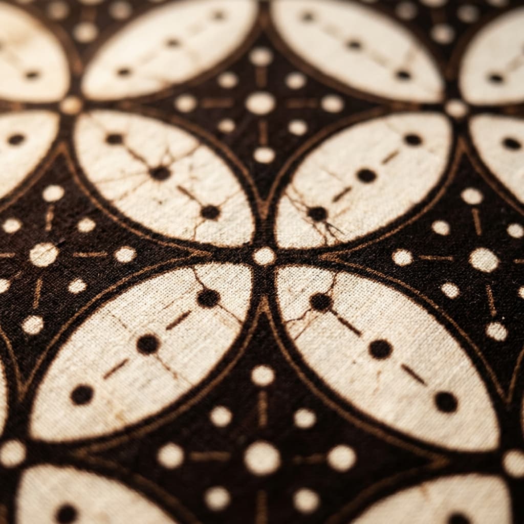 Kain batik motif Kawung tradisional Jawa – Puspanyidra Batik Magelang