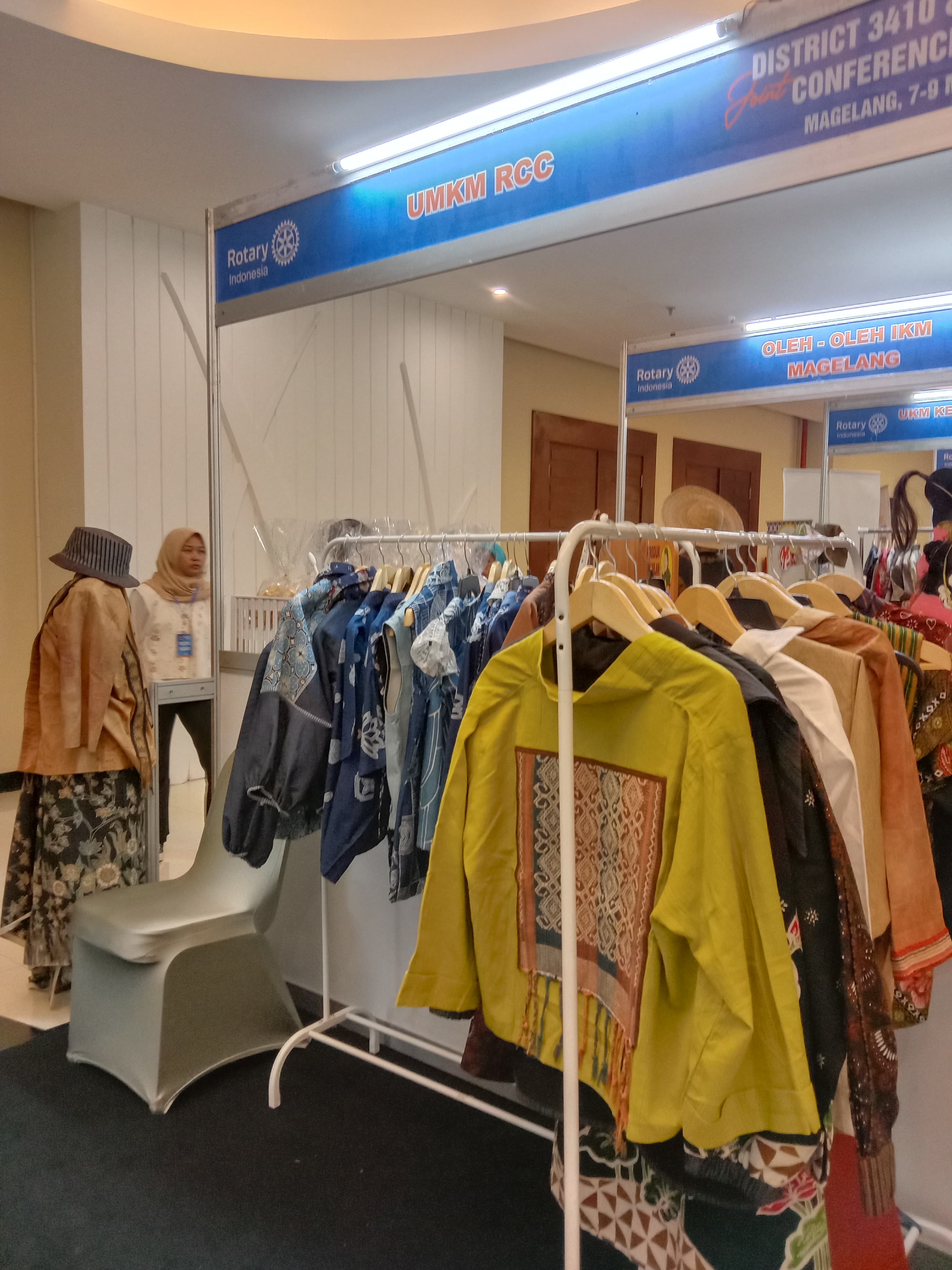 Partisipasi Pameran ROTARY CLUB - Kegiatan Puspanyidra Batik Magelang